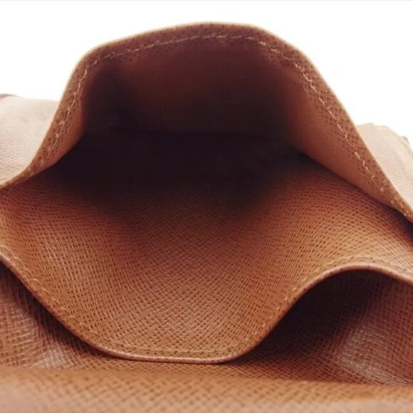 LOUIS VUITTON Bifold Wallet Monogram Monogram Canvas Auth Used - Picture 9 of 10